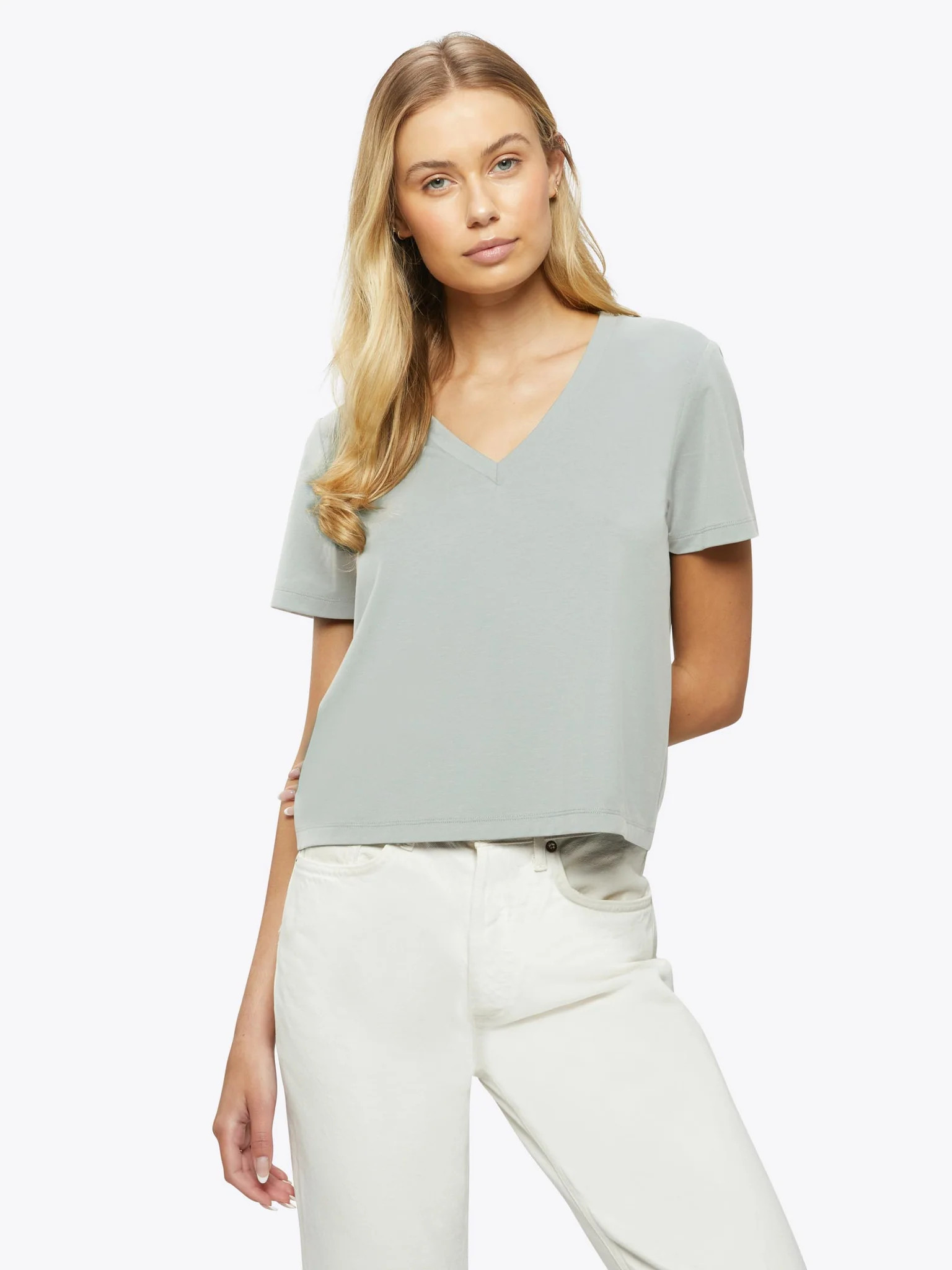 Almost Friday Tee V-Neck | Cuts Clothing