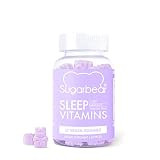 SugarBear Sleep, Vegan Gummy Vitamins with Melatonin, 5-HTP, Magnesium, L-Theanine, Valerian Root, L | Amazon (US)
