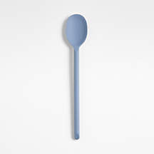 Crate & Barrel Slate Blue Silicone Spoon + Reviews | Crate & Barrel | Crate & Barrel