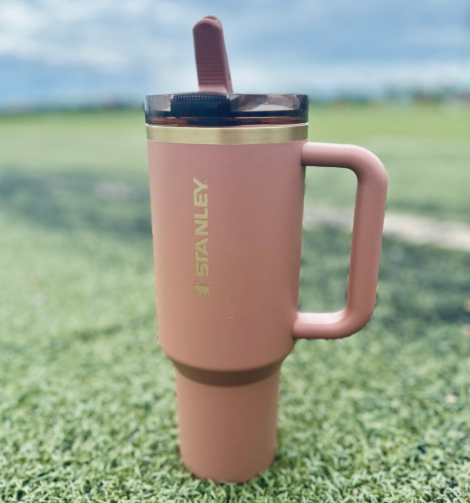#AD  GO NOW!! 🏃‍♀️🔥🏃‍♀️ The most beautiful Mocha Latte color I have ever laid my eyes on is now available!! It comes in the Stanley Flip ProTour Tumbler (my leakproof tumbler that I am obsessed with!), Camp Mug , AeroLight Transit Bottle, and Iceflow Tumblers and I am HERE 👏 FOR 👏 IT!! Such a great neutral color with that gorgeous hint of gold!! Go quickly though! 
@stanley_brand @stanleypartner 

 