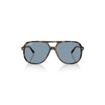 Ray-Ban Bill 56mm Aviator Sunglasses in Light Havana/blue at Nordstrom | Nordstrom