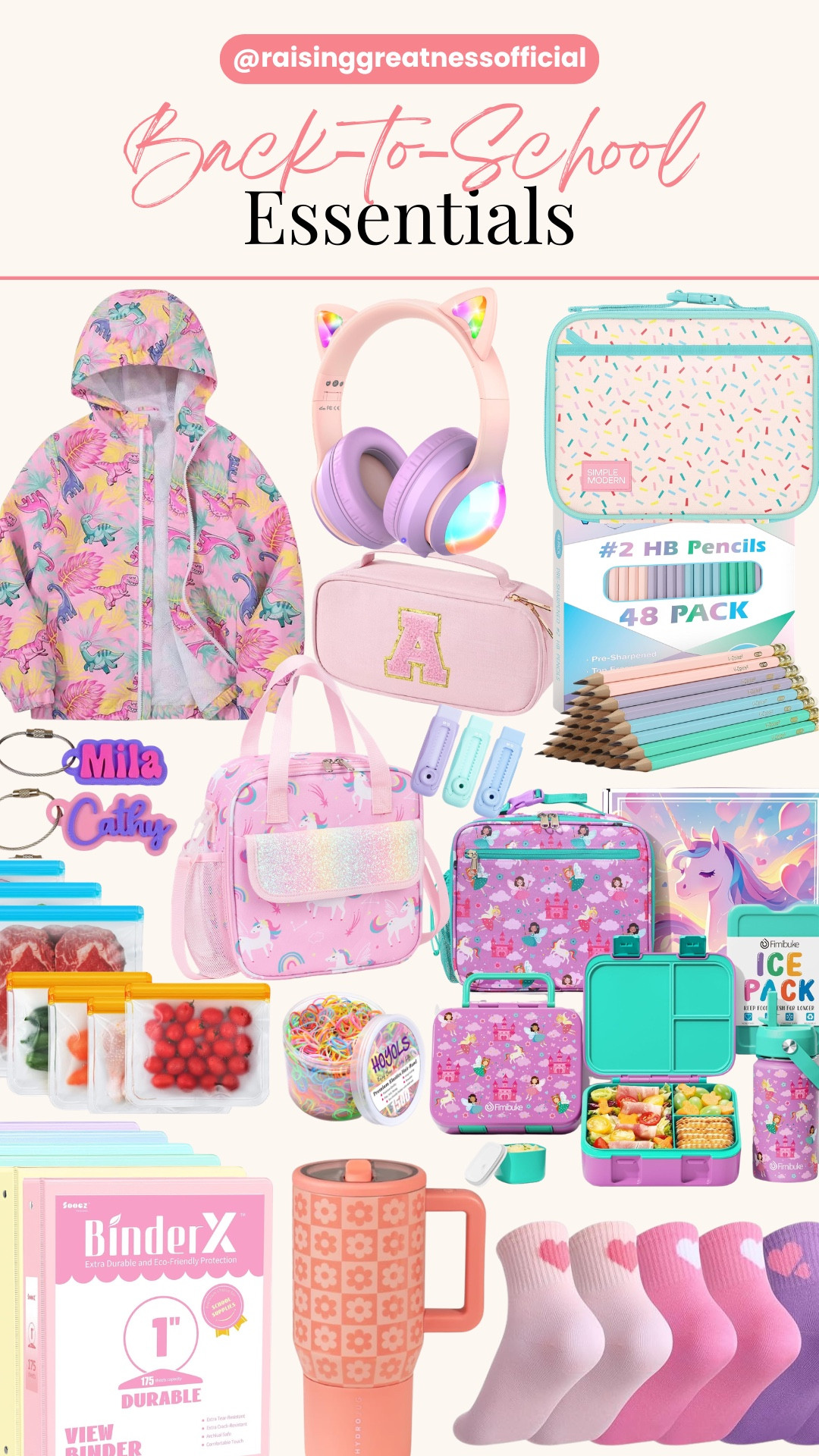Hey ~ Hey Sunshines ☀️ A new school year is right around the corner, and there's nothing like starting the season feeling prepared. From backpacks and lunch bags to classroom must-haves, having the right essentials can make those busy school mornings a little smoother for everyone. 💛

Whether this is your little one's first day or they're heading back for another exciting year, I hope this list helps you shop with confidence and a little less stress.

Here's to a year filled with learning, growth, and raising greatness. ✨

Save this post for your back-to-school shopping trip!

#BackToSchool #SchoolEssentials #MomLife #SchoolShopping #AmazonFinds #RaisingGreatness #Parenting #BackToSchool2026 #FamilyLife #MomTips

#LTKKids #LTKgrwm