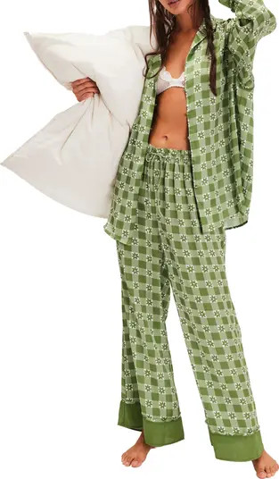 Free People Dreamy Days Print Pajamas | Nordstrom | Nordstrom