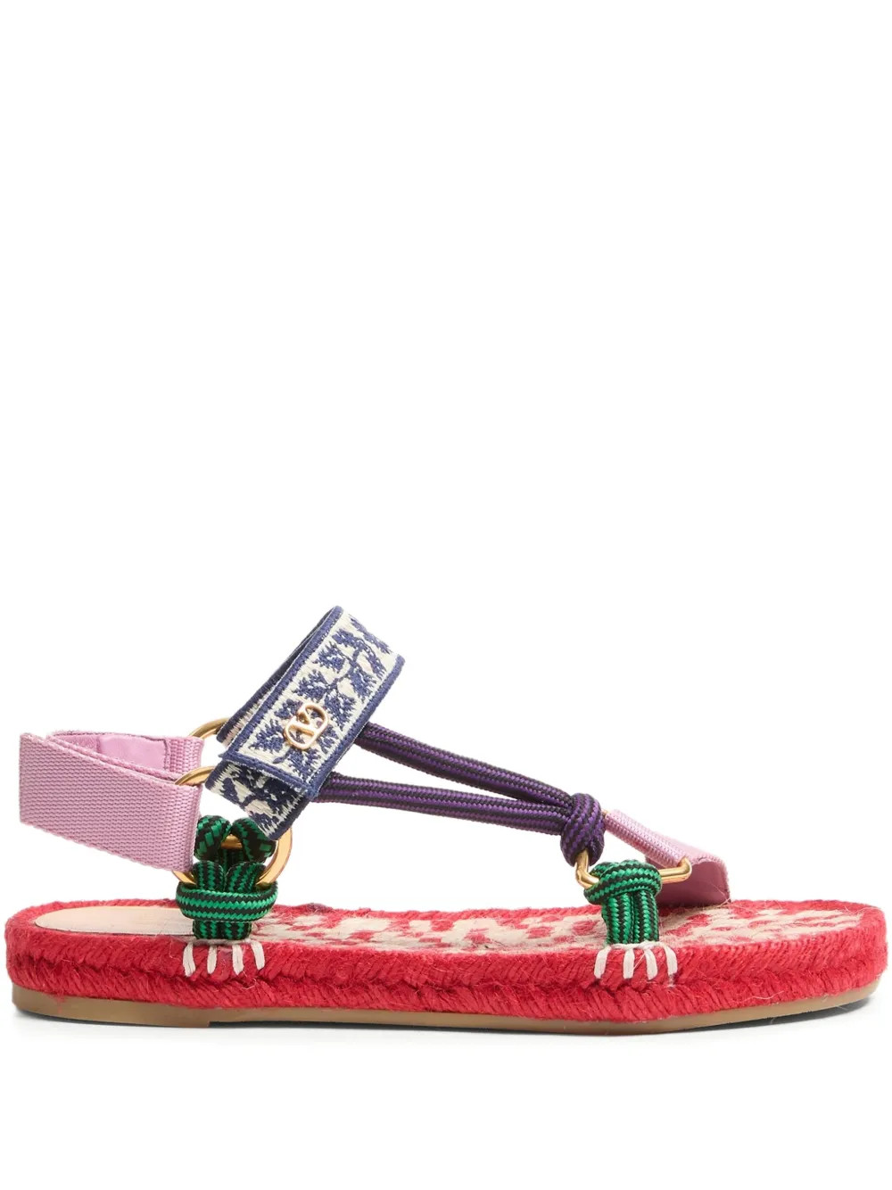 Valentino Garavani Lake Powell embroidered espadrilles | Farfetch Global