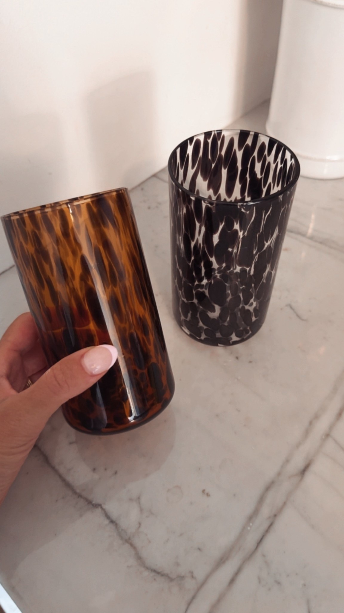 Tortoise drinking glasses 