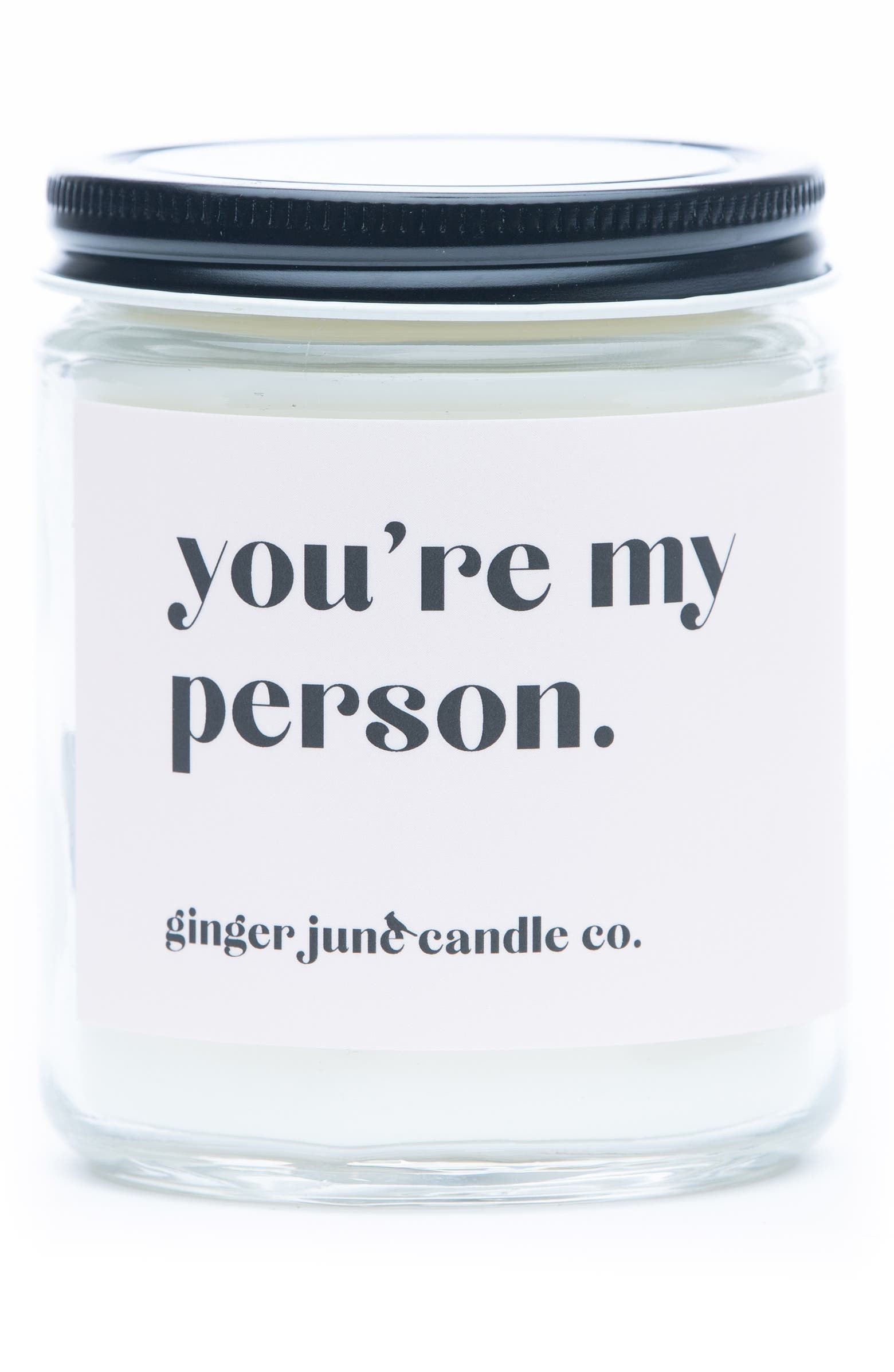 Ginger June Candle Co You're My Person Large Jar Candle | Nordstrom