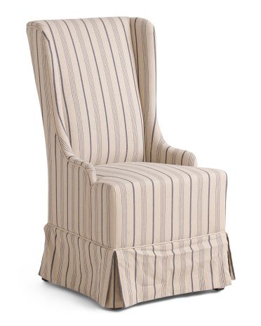 Melrose Wingback Upholstered Dining Chair | TJ Maxx