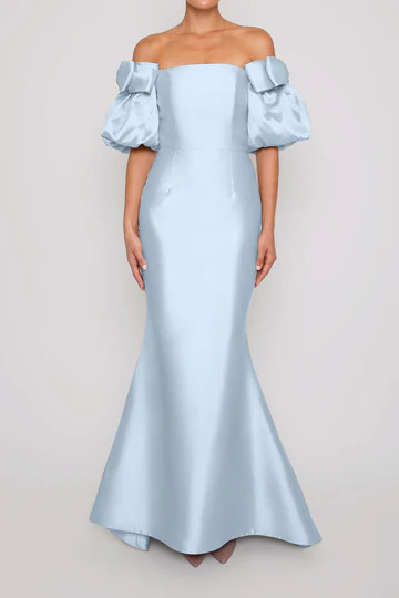 Beatrice Silk and Wool Mermaid Gown | ALEXIA MARIA