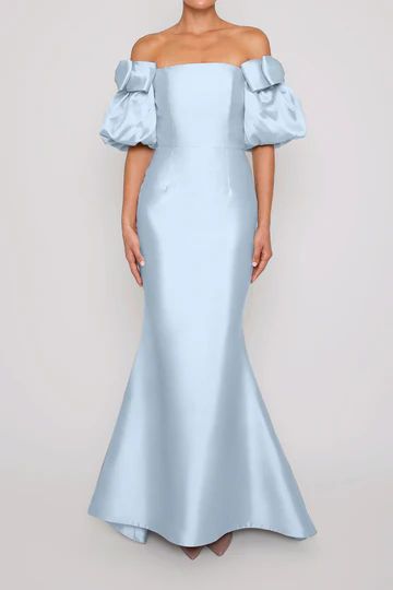 Beatrice Silk and Wool Mermaid Gown | ALEXIA MARIA