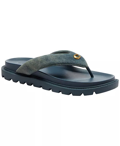 COACH Women's Brynn Thong Slip-On Sandals - Macy's | Macy's