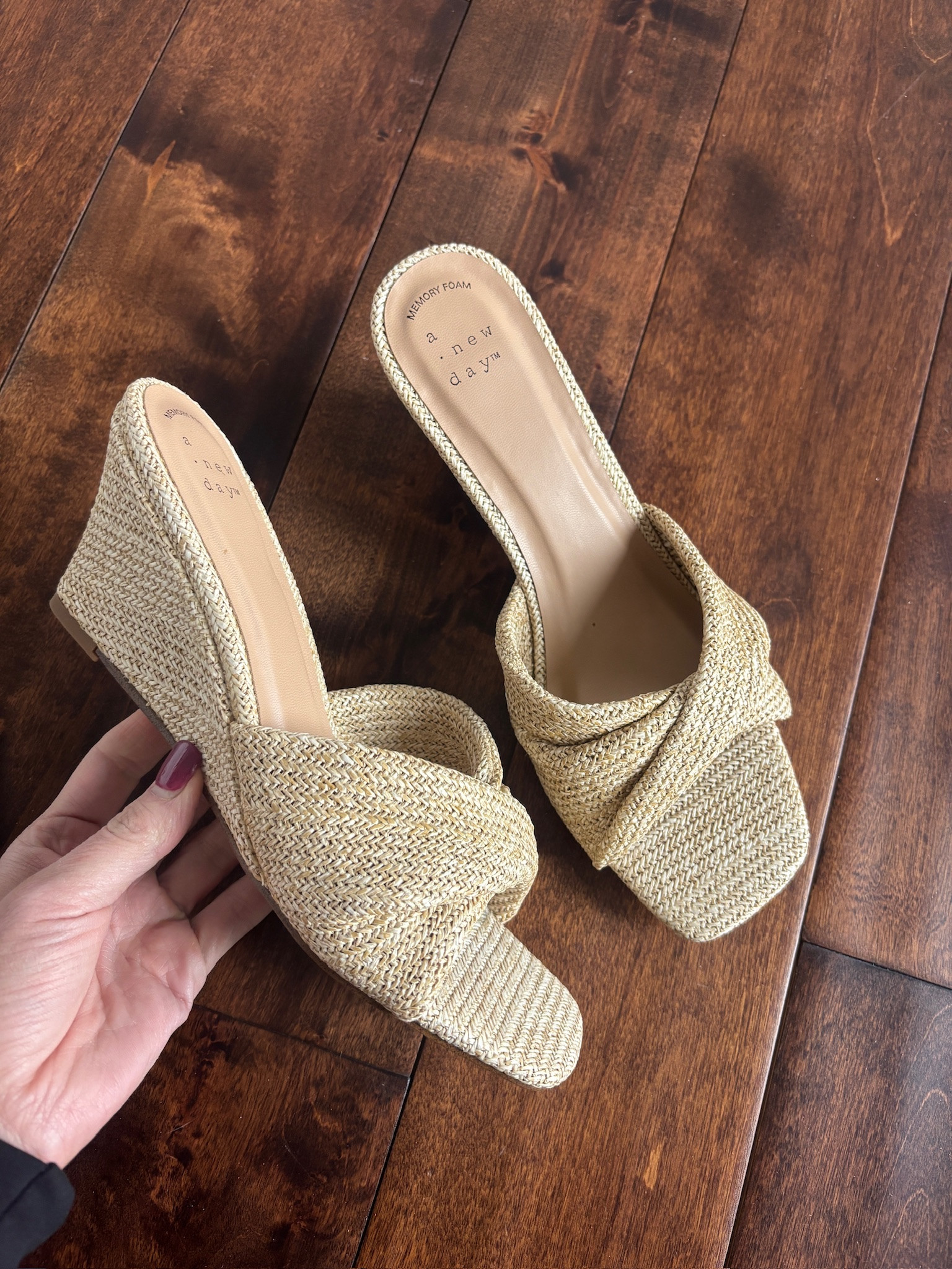 Love this neutral wedge- they’ll be on repeat this spring and summer! @Target 

#LTKgrwm