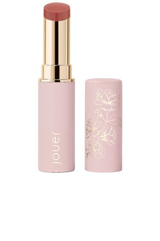 Jouer Cosmetics Essential Lip Enhancer Shine Balm in Bare Rose from Revolve.com | Revolve Clothing (Global)