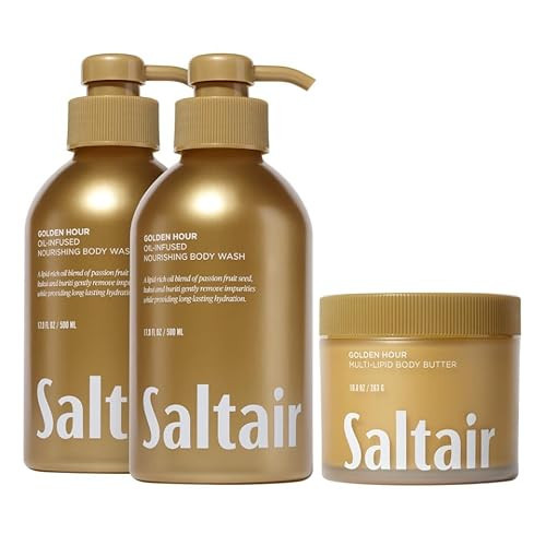 Saltair Golden Hour Body Butter & Golden Hour Body Wash 2pck Bundle | Amazon (US)