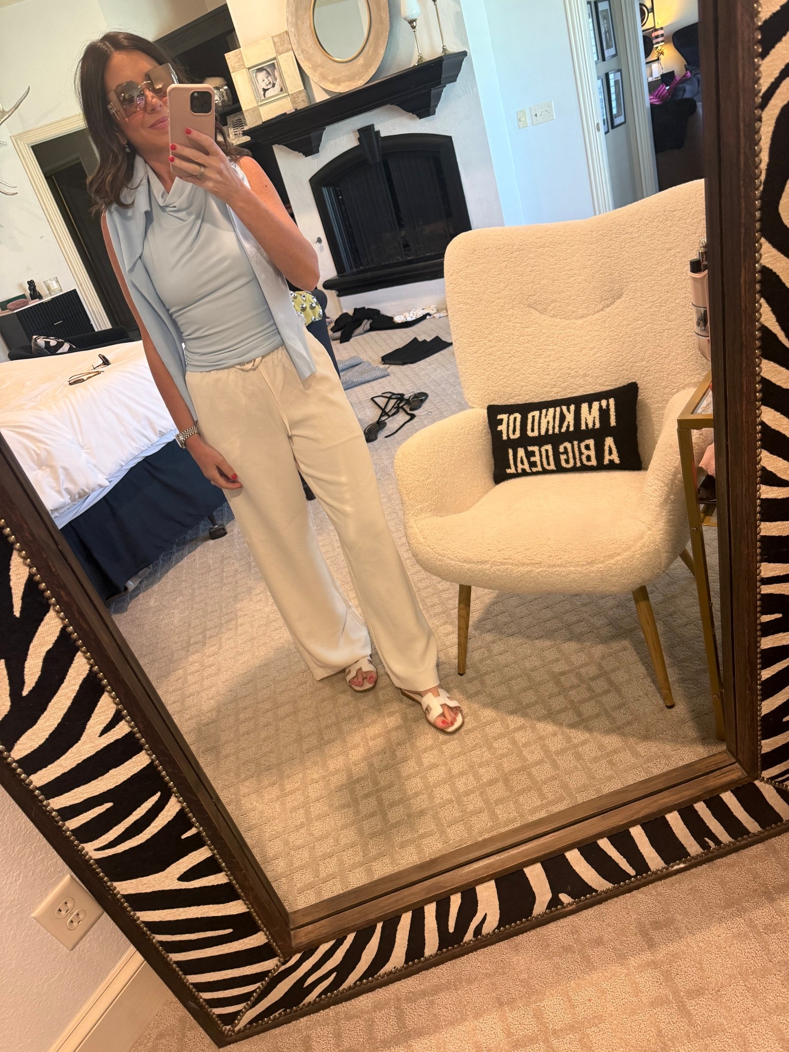 🩵🤍🩵🤍

Halter: extra small
Sweater: small
Pants: extra small 

The lodge pants
Aritzia pants
Aritzia
Blue pool
Preppy
Preppy outfit


#LTKSeasonal #LTKOver40 #LTKPetite