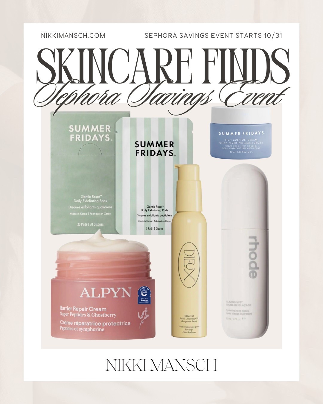 Sephora Sale Must Haves 💄

sephora sale must haves // sephora sale // sephora must haves // sephora makeup // sephora favorites // makeup routine // skincare routine // beauty routine // beauty inspo // beauty finds

#LTKFindsUnder50 #LTKFindsUnder100 #LTKBeauty