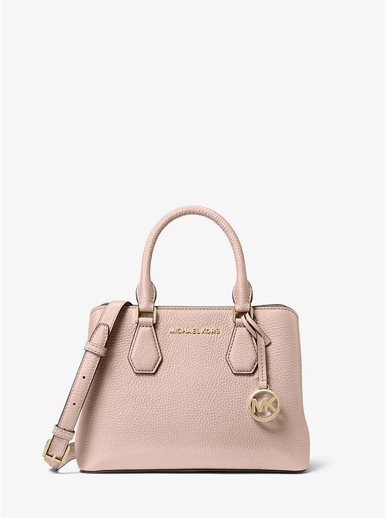 Camille Small Pebbled Leather Satchel | Michael Kors US