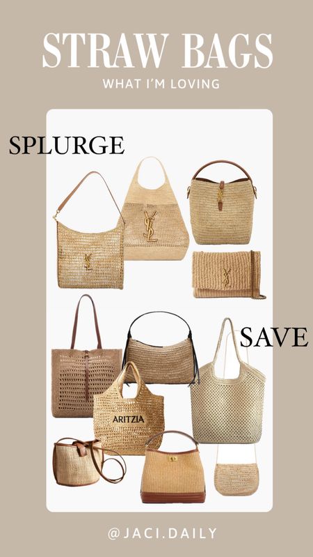 Straw bags for summer! So many cute bags for all budgets!

#LTKItBag #LTKStyleTip #LTKSeasonal