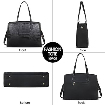 Amazon.com: Laptop Bag for Women 15.6 Inch Waterproof Computer Teacher Work Briefcase Large Capac... | Amazon (US)