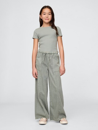 Kids UltraSoft Twill Easy Baggy Pants | Gap (US)