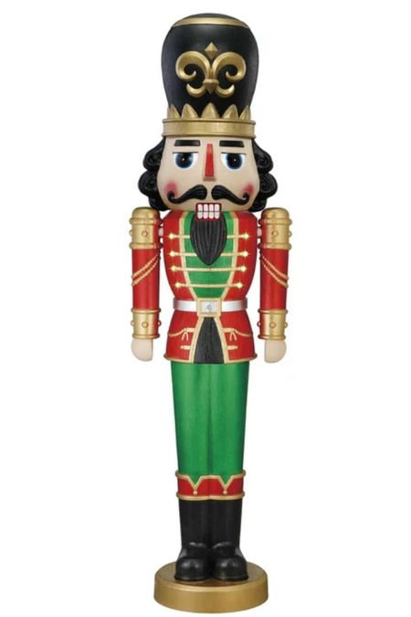 75” Animated Nutcracker Christmas Decor. The price on this nutcracker is absolutely amazing! Perfect for front porch decorating or in an entryway! #Nutcracker #Christmas #ChristmasDecor 

#LTKHoliday #LTKSeasonal #LTKhome