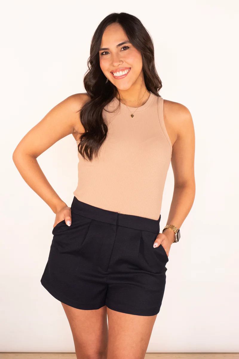 Timeless Perfection Tan Ribbed Bodysuit | Apricot Lane Boutique