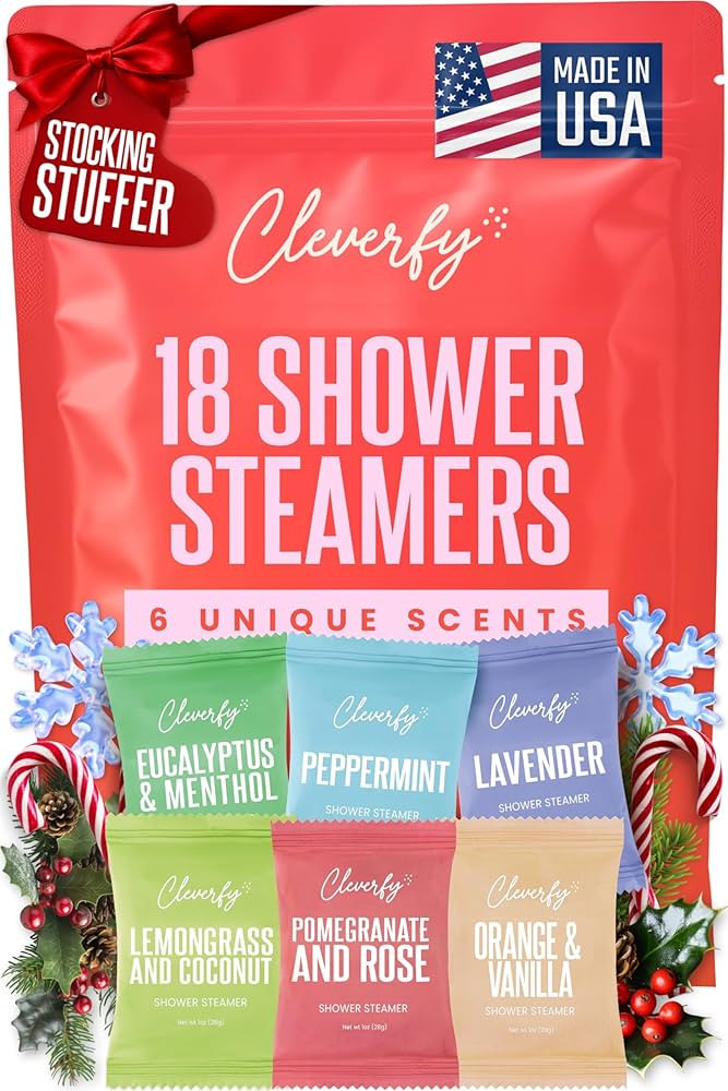 Cleverfy Shower Steamers Aromatherapy – Stocking Stuffers for Teen Girls, Women and Wife – Ch... | Amazon (US)