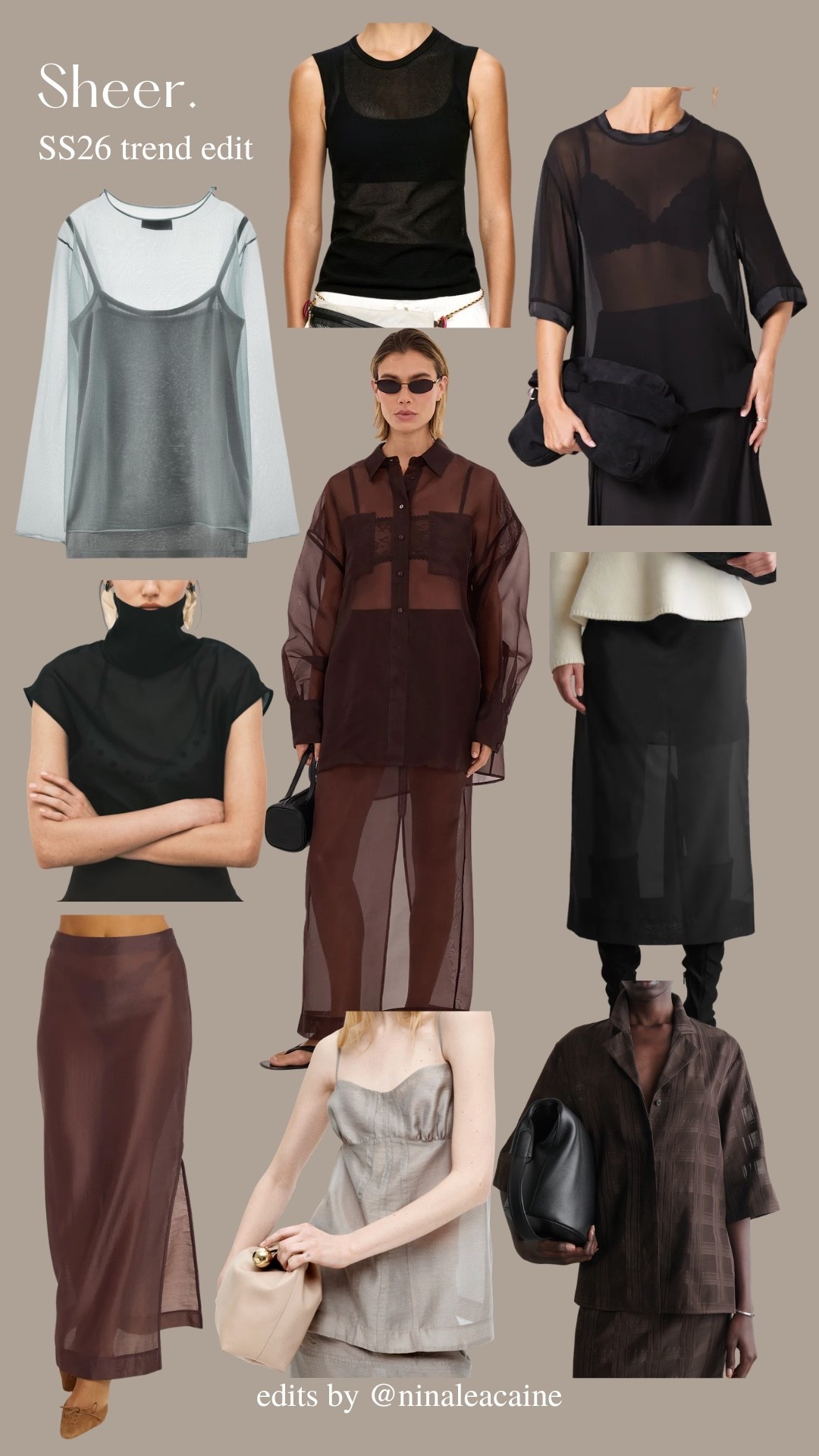 Sheer trend edit #2026trends #sheer