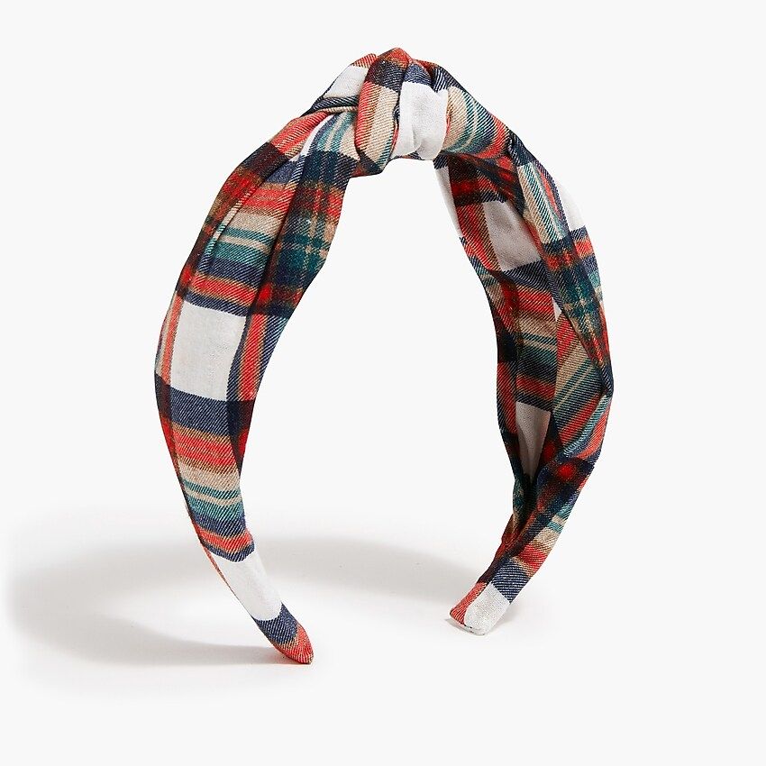 Printed knot headband | J.Crew Factory