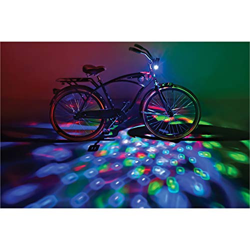 Brightz Disco Bike Lights LED Bicycle Lights RGB Burning Man Lights BMX Bike Accessories Bike Decorations Bike Light Bike Lights Kids Burning Man Bike Lights Bicycle Accessories Men Women Boys Girls | Amazon (US)