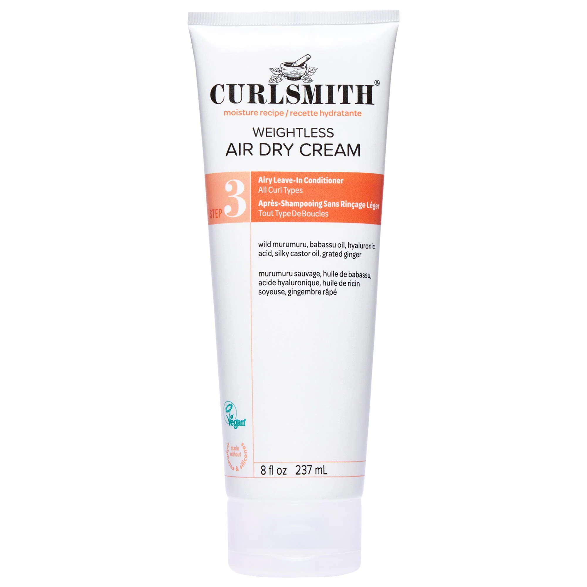 Curlsmith Weightless Air-Dry Leave-in Conditioning Cream 8 oz/237 mL | Sephora (US)