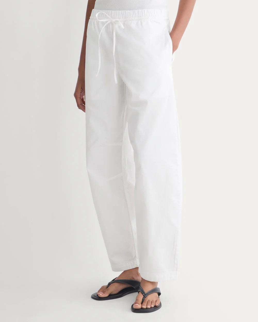 Pull-On Balloon Pant | White | Everlane
