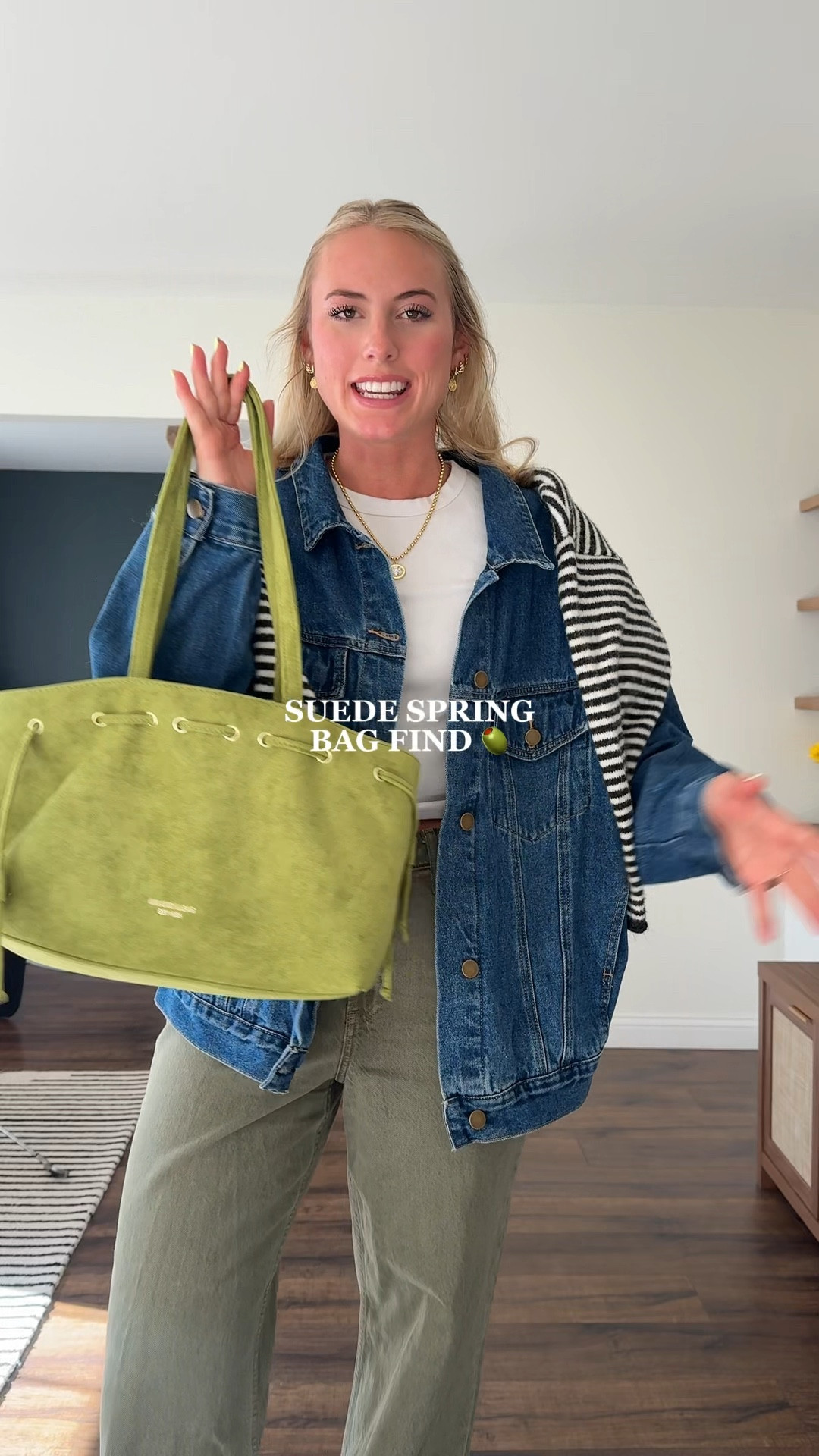 The perfect Spring luxury-looking bag from Amazon! 🫒✨

#LTKootd