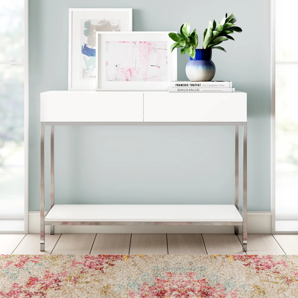 Orren Ellis Woodway 43.3'' Console Table & Reviews | Wayfair | Wayfair North America