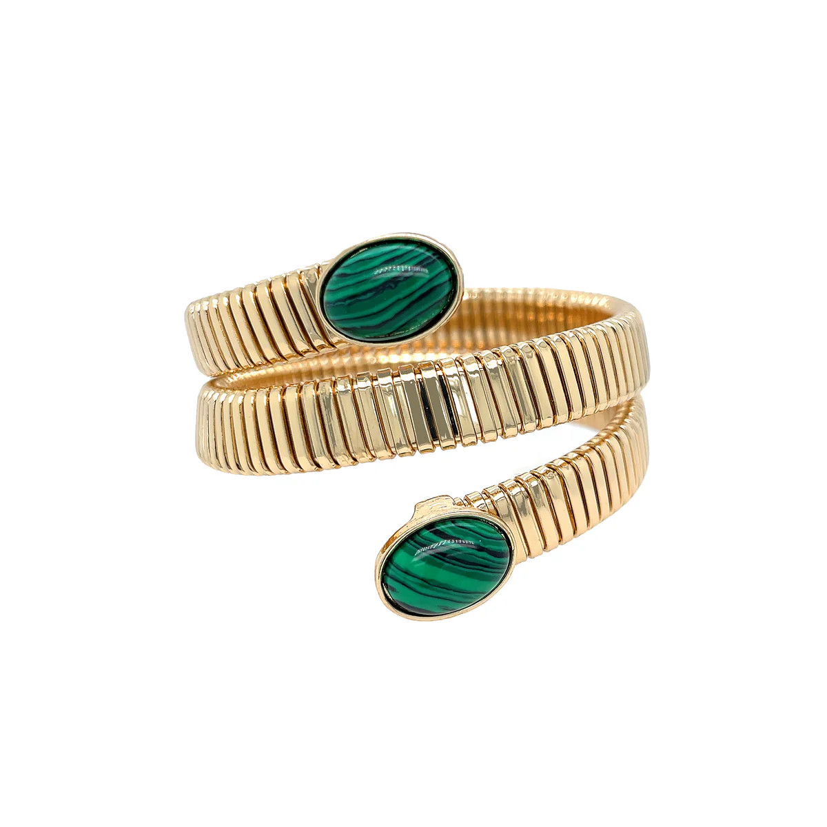 Green Wrap Flex Bracelet | Jennifer Miller Jewelry