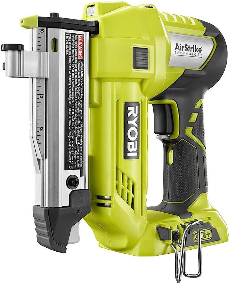 New Ryobi One+ 18v Volt Air Strike 23 Gauge Cordless Pin Nailer P318 | Amazon (US)