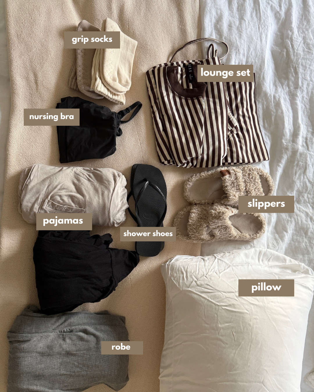 Hospital Bag Essentials I’m Actually Bringing! 

 #LTKMothersDay #LTKmomlife #LTKBump