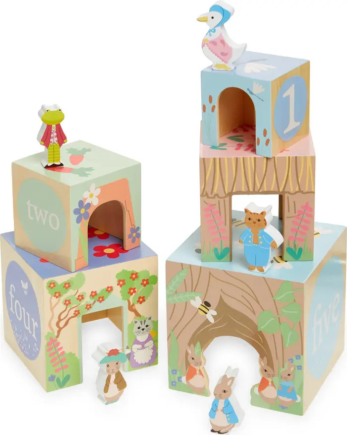 Peter Rabbit Stacking Cubes Train Playset | Nordstrom