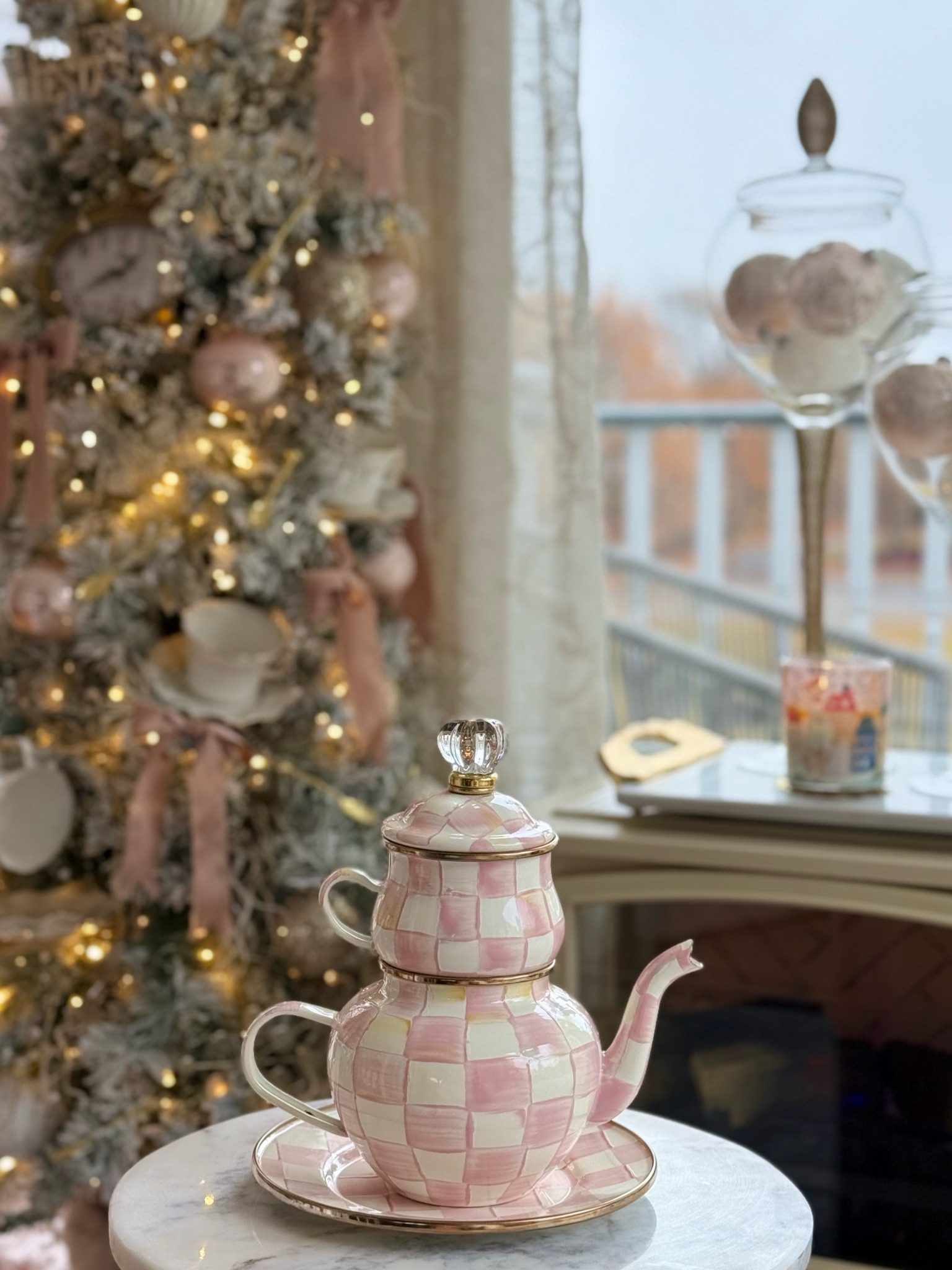 High Teapot from Mackenzie Childs

#mackenziechilds #teapot #tea
#rosycheck

#LTKHoliday #LTKHome #LTKU