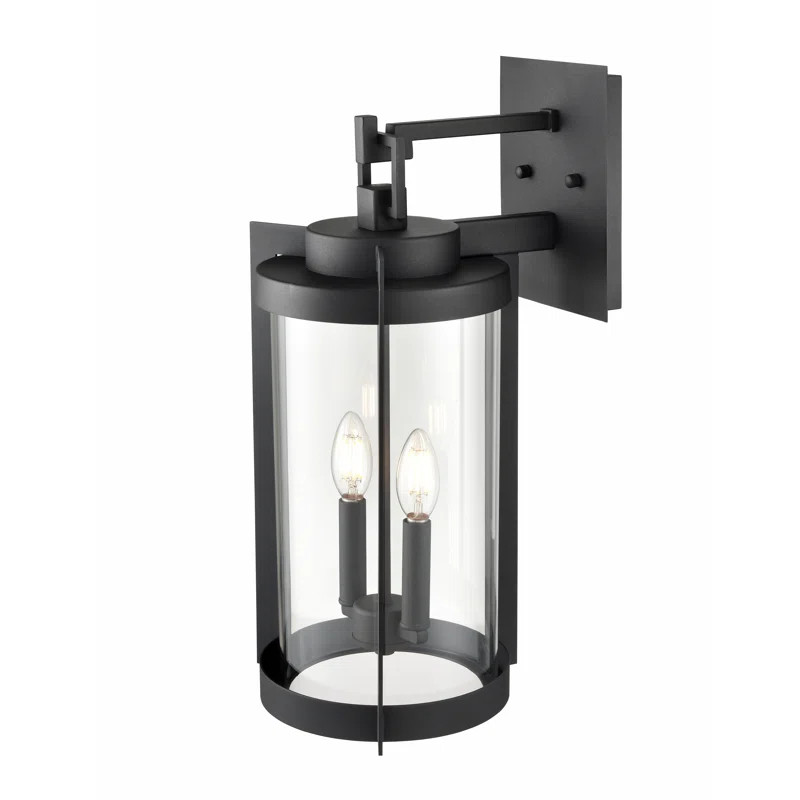 Brysan 2 Light 19.75" Tall Outdoor Wall Sconce | Wayfair North America