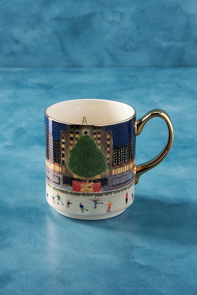 Christmas Time In The City Mug | Anthropologie (US)