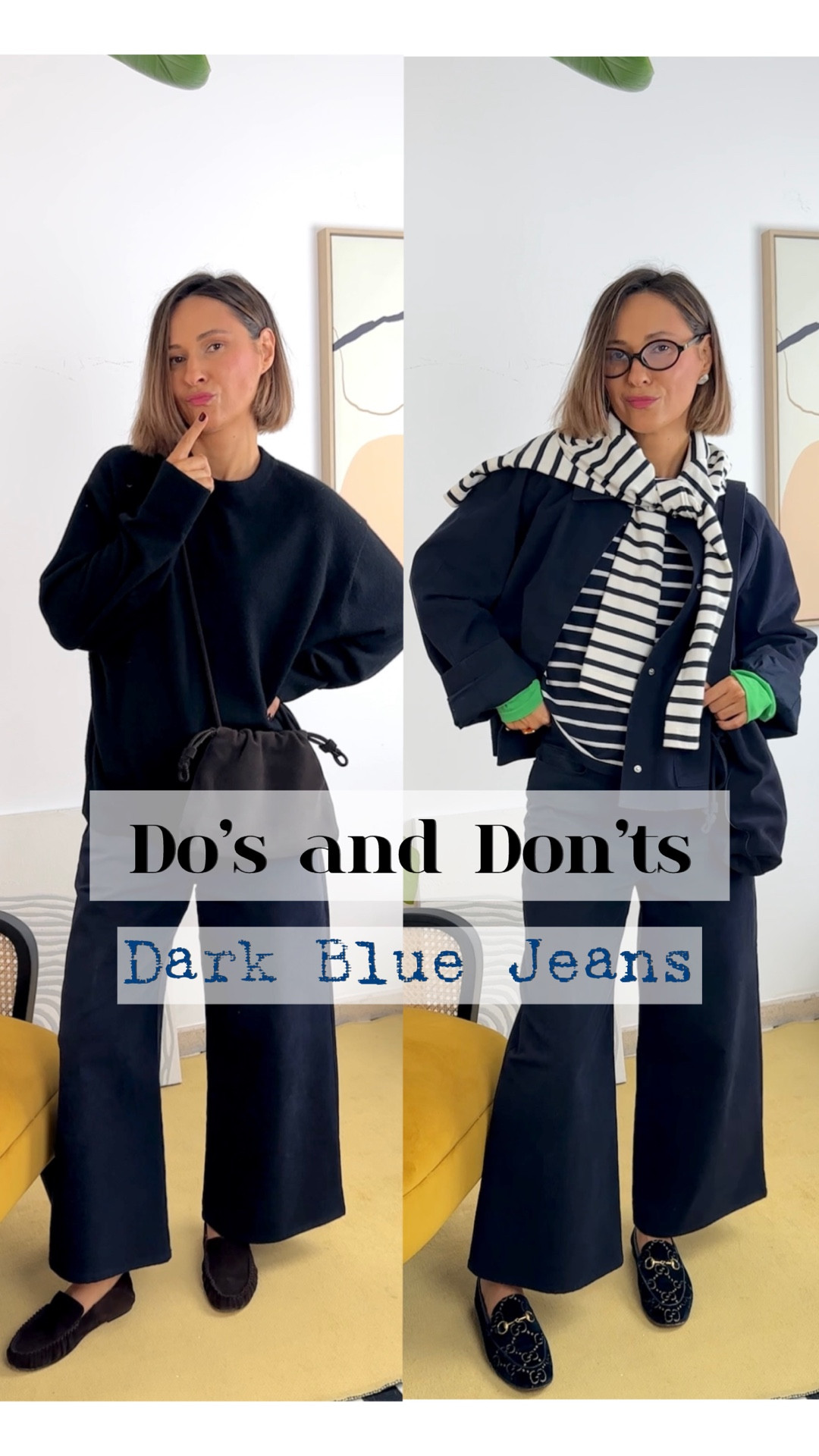 Outfit 1: knit vest is in size M / white longsleeve top - size M / wool sleeveless jacket - size M/38 ❤️ Outfit 2: plaid button-up - I sized up for a more loose fit ♥️ Outfit 3: striped top with colorful cuffs - size M / navy jacket - size M 

#LTKOver40 #LTKStyleTip