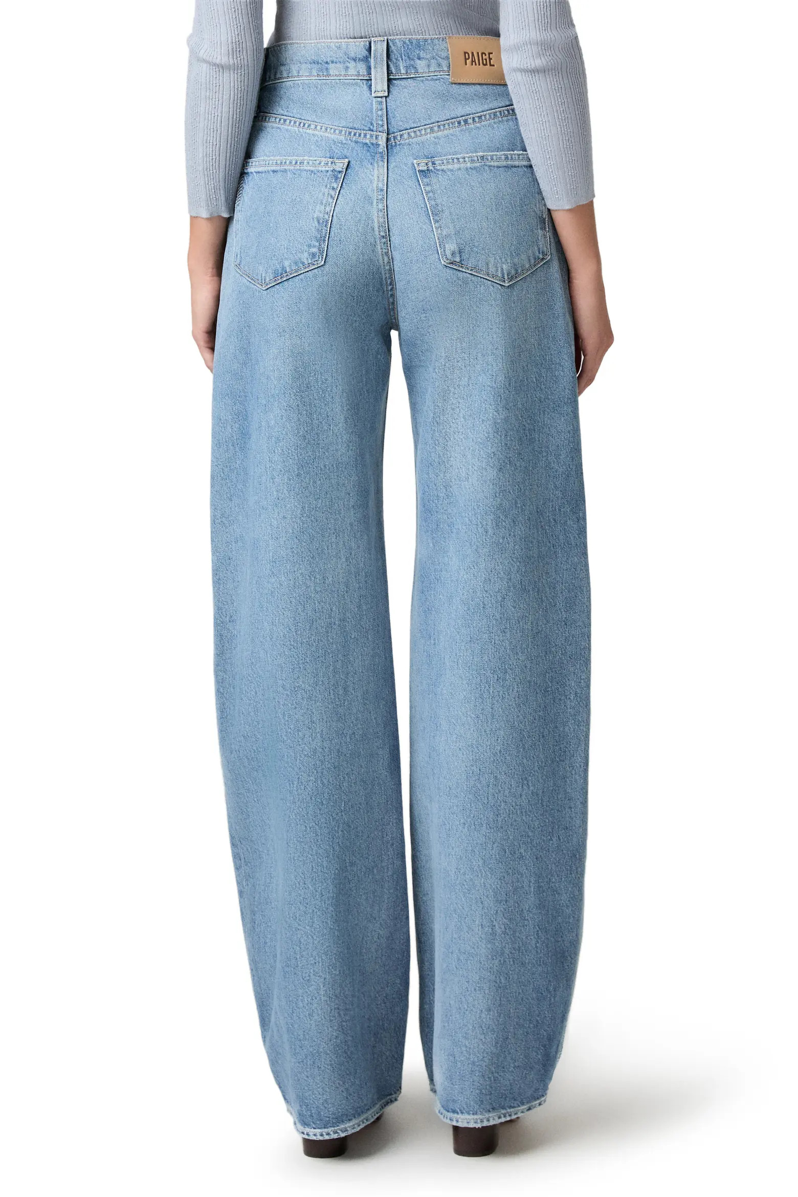 PAIGE Arellia High Waist Barrel Jeans (Women) | Nordstrom | Nordstrom