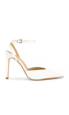 RAYE Willow Pump in Ivory Satin from Revolve.com | Revolve Clothing (Global)