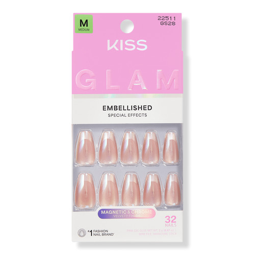 Kiss GLAM Embellished Press On Nails | Ulta