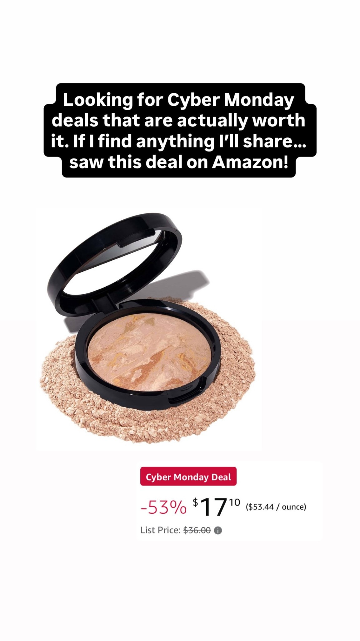 I’m shade FAIR for reference 

#LTKOver40 #LTKBeauty #LTKCyberWeek