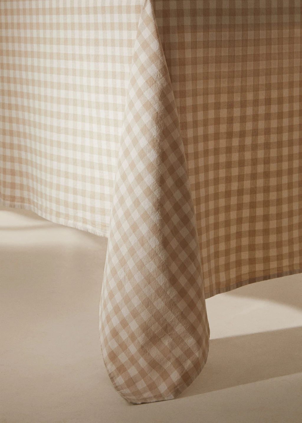 100% cotton check tablecloth 5906x5906 in -  Home | Mango Home USA | MANGO (US)