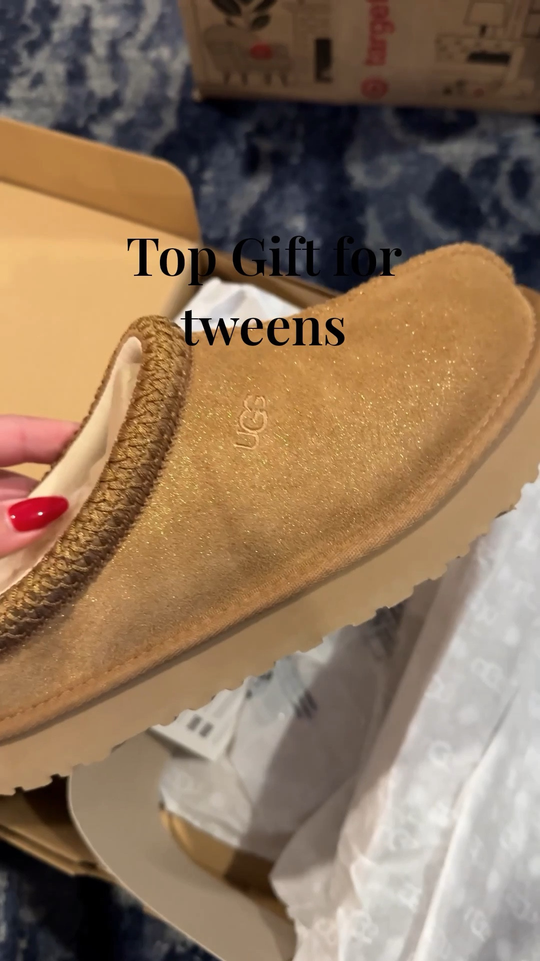 These are already sold out at a lot of online retailers. They’re on the top of both of my girls’s Christmas Wishlist. 

@ugg Tazz Dazzle Slipper 

#tween #pinkuggs #brownuggs #giftguide #ltkkids

#LTKFindsUnder100 #LTKHoliday #LTKGiftGuide