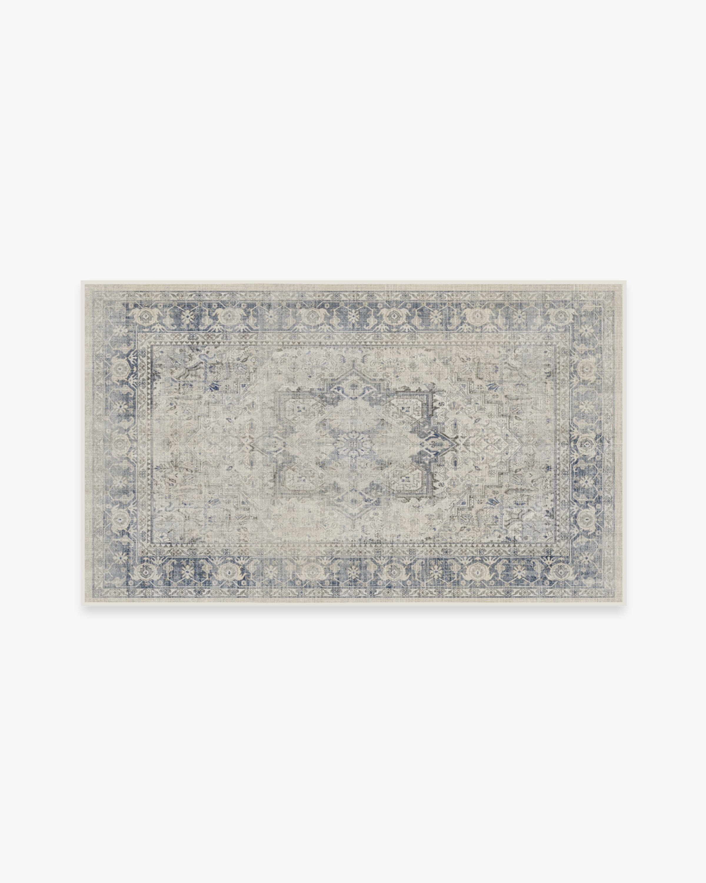 Kamran Blue Quartz Rug | Ruggable