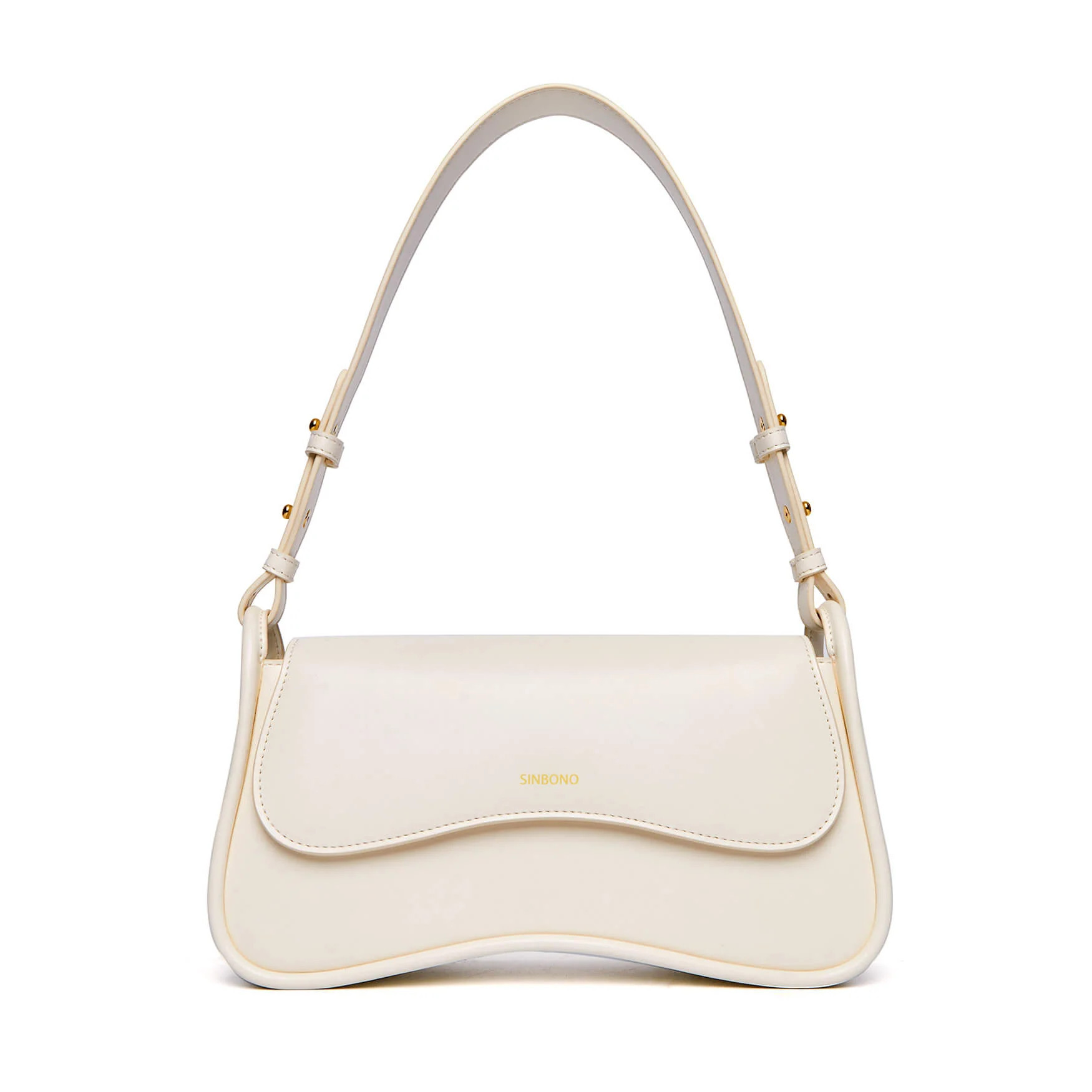 Zoe Shoulder Bag - White | SINBONO INC.