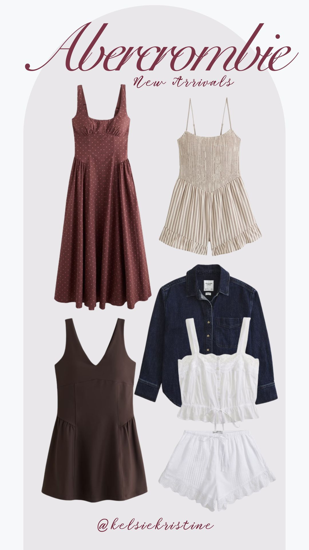 Abercrombie | New Arrivals | A&F New | Mid-Size | Mid-Size Picks. | Summer Vibes | Spring Vibes | Mom Outfits |  

 #LTKootd #LTKMidsize #LTKTravel